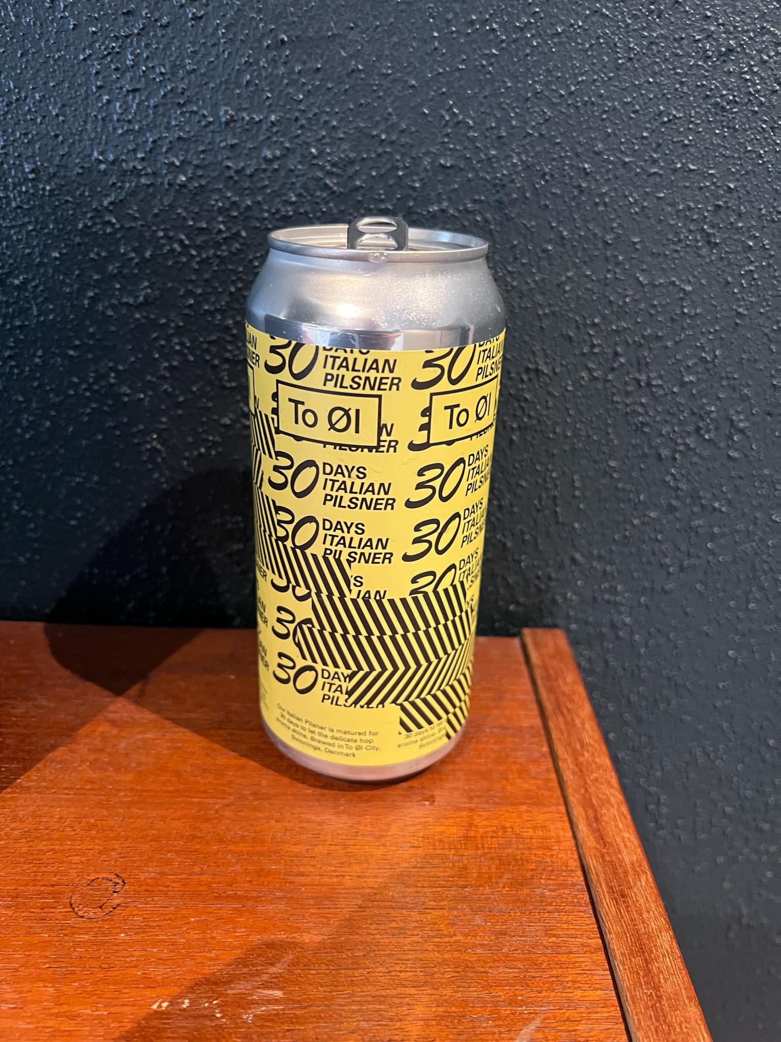 To øl - 30 days italian pilsner